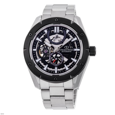 Unbenutzte ORIENT Avantgarde Skeleton RK-AV0A01B schwarz Automatik Herrenuhr ...
