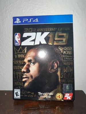 NBA 2K19 20th Anniversary (Play Station 4, 2018)