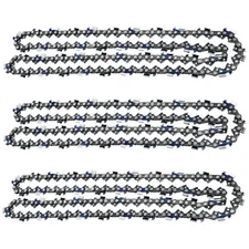 3PCS 24'' inch Chainsaw Chain Blades 84 DL 3/8'' .050" Full-Chisel Chain 84DL