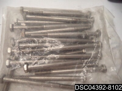 Qty= 25: Fabory 3AUC 1/4''-20 X 3-1/2'', Stainless Steel Hex Head Cap Screw, 316