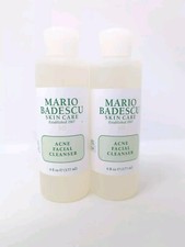 2 MARIO BADESCU Acne Facial Cleanser Combination Oily Skin Face Wash Aloe New