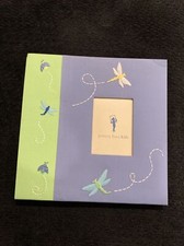 Pottery Barn Kids Blue Butterfly Kids/Baby Memory Book/Baby Journal