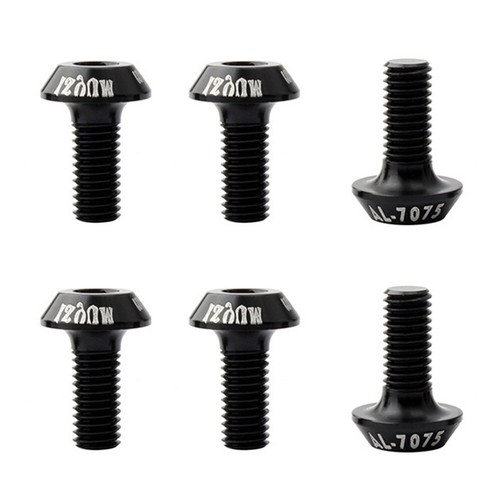 Lot De 6 Boulons En Acier Inoxydable M5 X 18 Mm - Pour VTT, Bricolage, Fixations Légères - 6