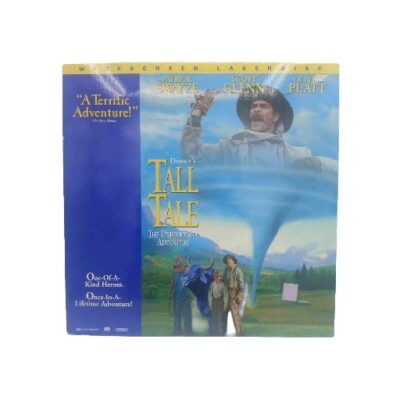 Disney's Tall Tale Laserdisc LD Original Shrink Disk Near Mint  Patrick Swayze