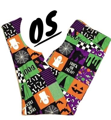 Ghosts Candy Boo Bones Details about  / LulaRoe TC2 Halloween 2020 Leggings NWT