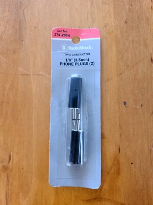 Radioshack Two Conductor 1/8