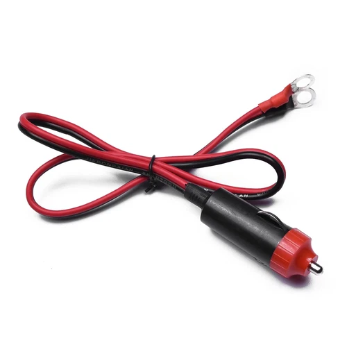 Car 12V Male Plug Cigarette Lighter Socket Adapter Power Supply Cord Cable 50cm - Picture 5 of 8