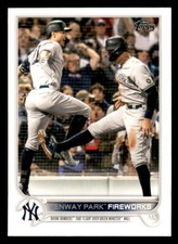 2022 Topps #399 Fenway Park Fireworks