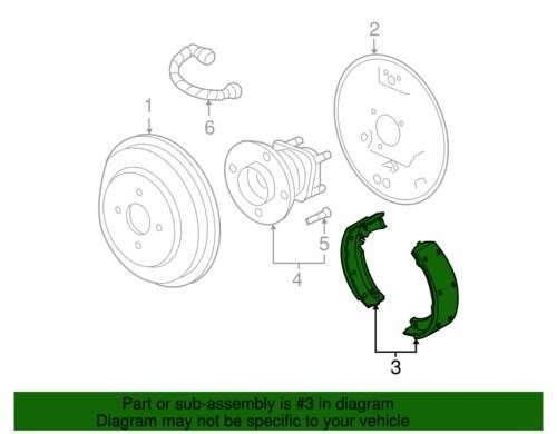 Cilindro de rueda trasera cobalto genuino GM 2009-2011 Chevrolet Pontiac HHR 25994649 Foto 2 de 2