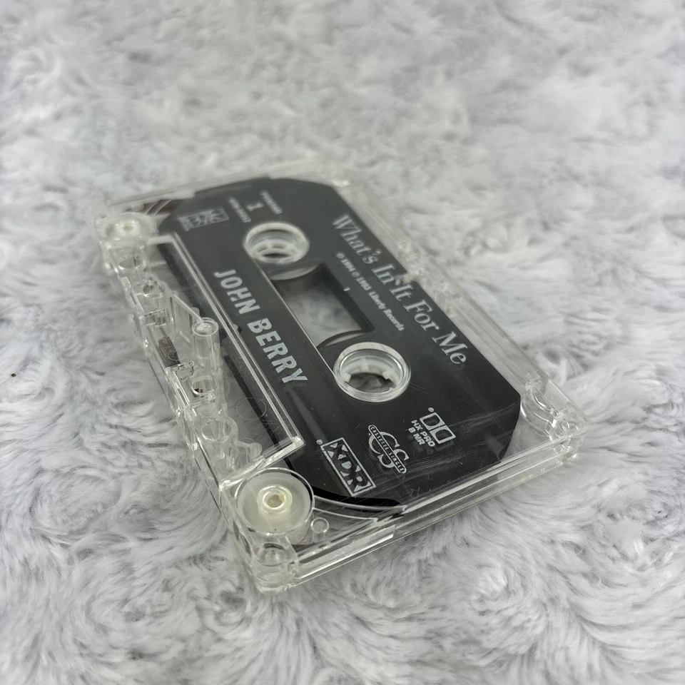 John Berry - Your Love Amazes Me - What’s In It For Me - Cassette Single 1994 - Image 3 of 4