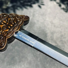 Retractable Tai Chi Kung Fu Chinese Lion Sword for Practice