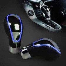 1pc Touch Activated Illuminated Led Light Car Gear Shift Knob Head Kit Universal