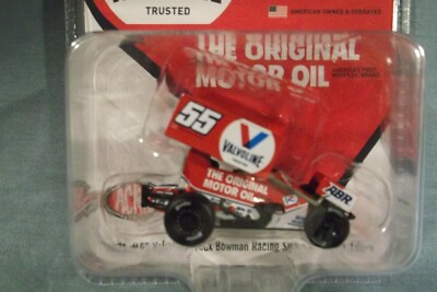 2021 ALEX BOWMAN VALVOLINE LEARY SPRINT CAR 1:64 ACME WORLD OF OUTLAWS A6401010