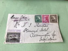 Nicaragua Air Mail  Part  stamps cover  Ref 53419