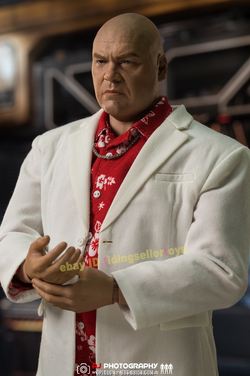 SOOSOOTOYS Kingpin Hawkeye Daredevil Wilson Grant Fisk 1:6 Action