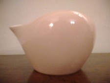 PICCOLO VASO CENTROTAVOLA FUTURISTA A CONCHIGLIA DELLA VIBI DI TORINO DEL 1950