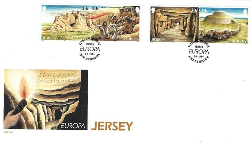 Jersey Comm/FDC -  Europa  - 1994 (JES312)