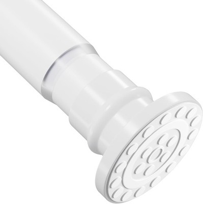 Small Shower Rod 18-32 Inches Short Adjustable Tension Shower Curtain Rod No