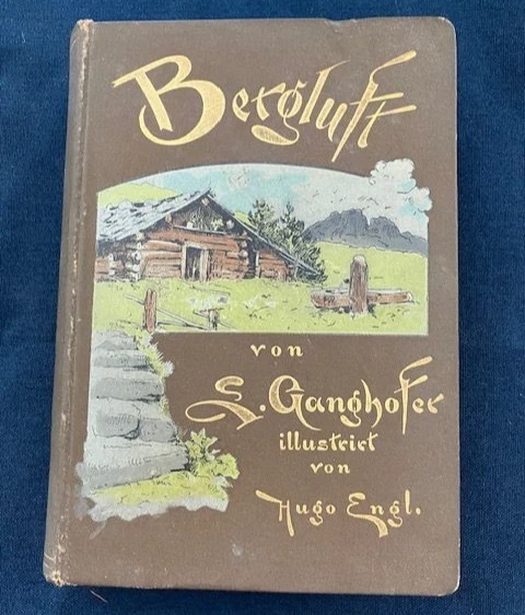 Mountaineering Hardcover Antiquarian & Collectible Books in German