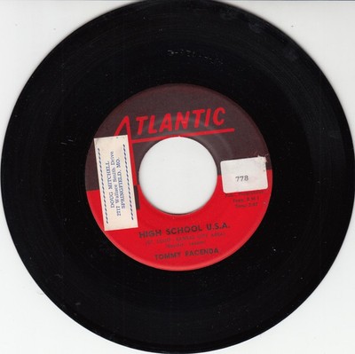 Tommy Facenda - High School U.S.A. (St. Louis- Kansas City Area), 7'', (Vinyl)