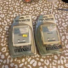 LOT OF 2 - Maxell Back-Up Battery Pack for iPod Model Number P-2 Power Supply