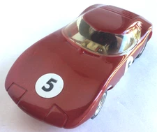 Rannalli Corvair  GT w/ Super Electron R-VIII 1:24 Slot Car 1960s Vtg Excellent