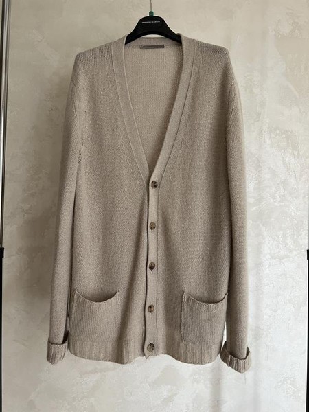 Damen Ermanno Scervino Pullover Beige Kaschmir 38 /