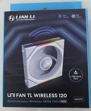 Lian Li UNI Fan TL Wireless 120-Single Pack-2.4 GHz ARGB White 12TL1W1W
