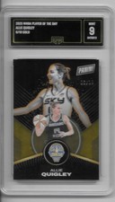 2025 Panini WNBA Player of the Day Allie Quigley Gold Parallel #6/10 Sky GMA 9