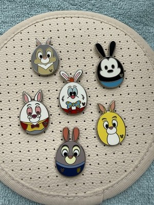 Rabbit Eggs Hidden Mickey Disney  Chaser Complete Disney Parks Pin Set 2022
