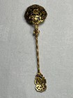 antique spoon, cloisonne, antique, gold/glass — photo 5