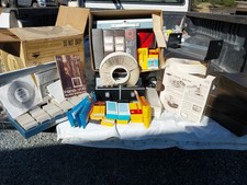 Sawyer's Rotomatic 35mm Slide Projector. And 2 boxes of slides.