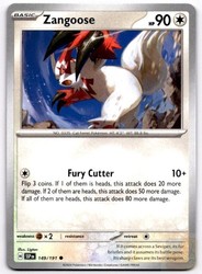 Zangoose 149/191 Surging Sparks Common