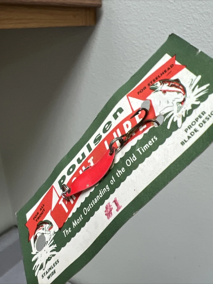 Vintage Trout Fishing Tackle Lot - Collection Rare Hard To Find Lures- New/ Mint - Image 4 of 4