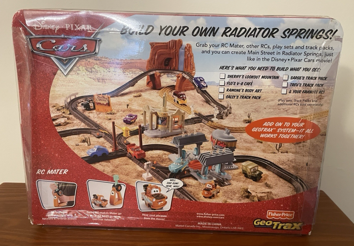 Track Pack Cars Geotrax Radiator Springs Sold At Auction: NIB