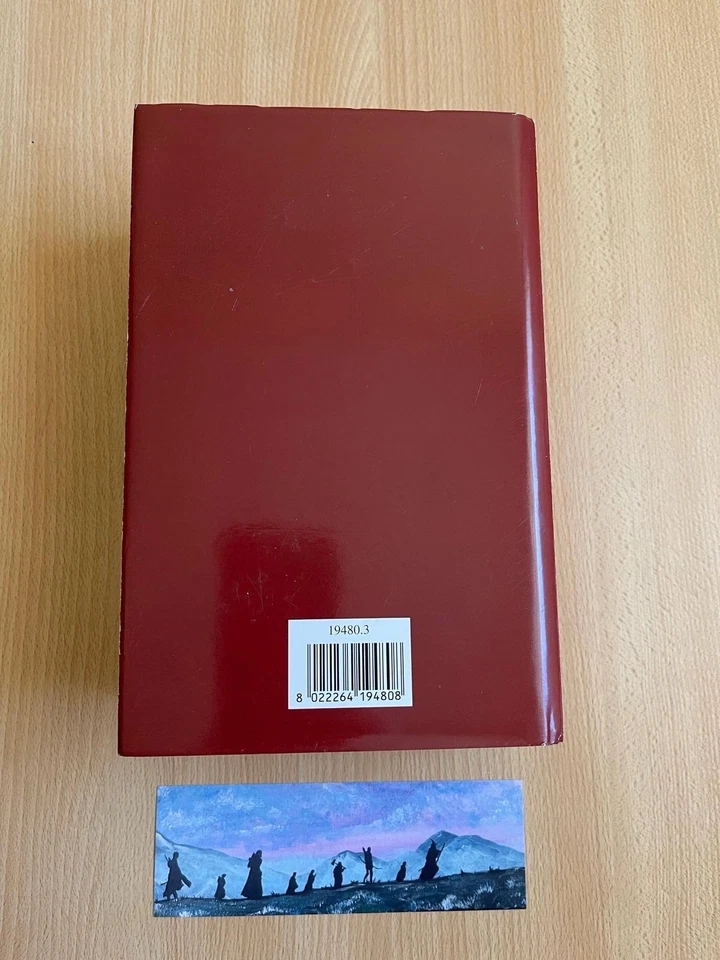 J.R.R. Tolkien Il Signore Degli Anelli Mondolibri 2000 Traduzione Alliata Mappa - Immagine 2 di 4