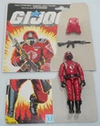 Vintage 1985 Crimson Guard G.I. GI Joe Cobra v1 100% Complete Figure 3.75 ARAH