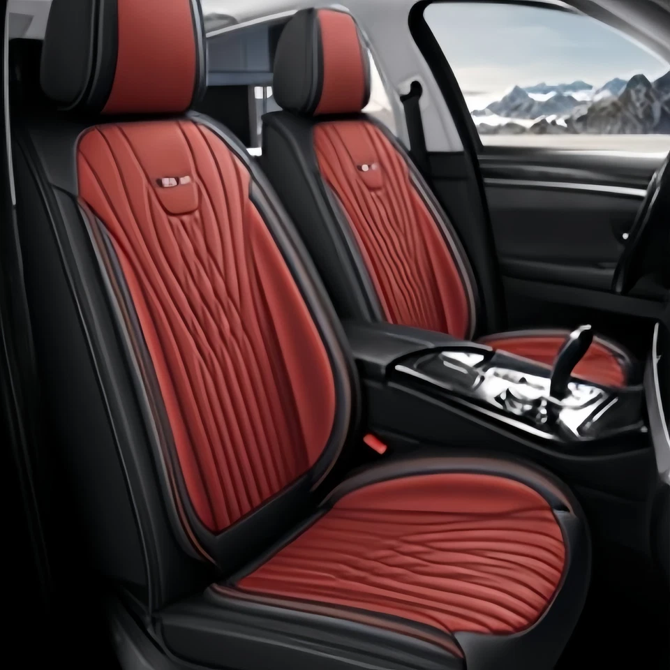 For Audi RS7 , All Inclusive Car Seat Covers 5 Seats PU Leather - Image 2 of 4