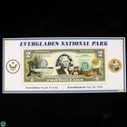 Colorized Everglades National Park - Series of 2013 $2 FR B Note