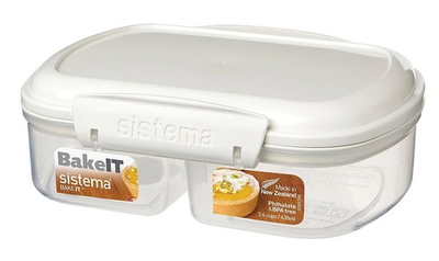 #ad #ad Sistema Bake IT Collection Food Storage Container with Split Compartments $24.95