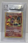 2016 Pokemon XY Evolutions Charizard Prerelease Staff Holo #11 Beckett 9