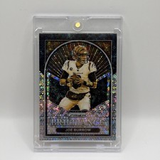 2022 Panini Prizm - Brilliance Joe Burrow #B-2 No Huddle Prizm