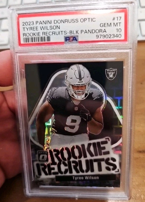 Tyree Wilson Panini Donruss Optic Rookie Recruits #17 Black Pandora