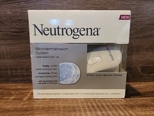 Neutrogena Microdermabrasion System Kit With 12 Rejuvenating Puffs NEW OPEN BOX