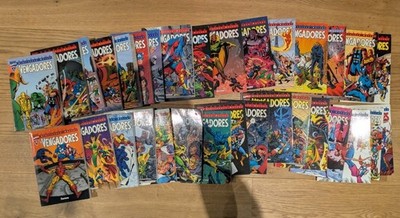 Biblioteca Marvel Los Vengadores 1 al 32 Colección Completa Linea Excelsior