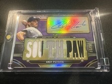 2024 Topps Triple Threads - Triple Threads Autograph Relics Andy Pettitte /27 NY