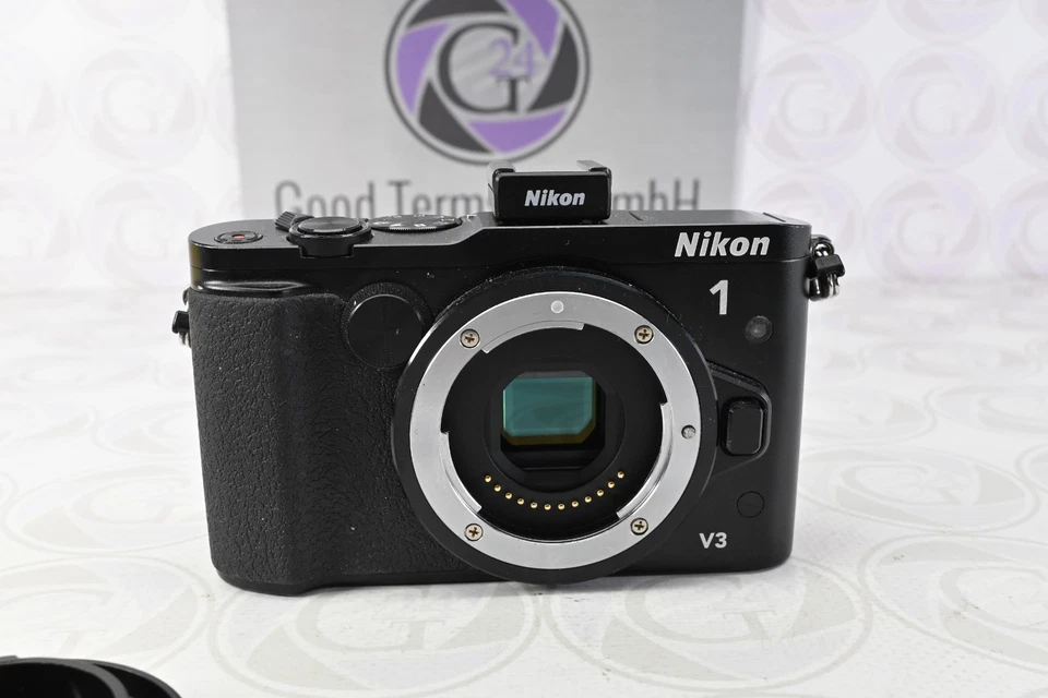 Nikon 1 V3 Gehäuse in Schwarz - Nur 5802 Klicks - GT24 Hit! - Bild 3 von 4