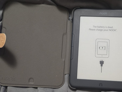Barnes & Noble NOOK Model eBook Reader 6in ePaper Wi Fi 6GB Gray