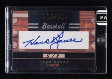 2011 Donruss Limited Cuts Cut Signatures 5/8 Hank Bauer #156 Auto rs4