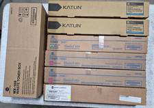 LOT OF 7 Konica Minolta 2 - TN512M 2 - GENERIC TN512C 1 - TN512AY 1 - TN512Y